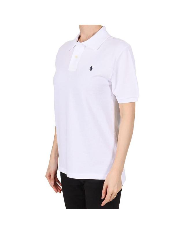 폴로 랄프로렌 폴로랄프로렌 26SS 포니 로고 피케티 화이트 성인사이즈 323603252 004 L-XL 착용컷