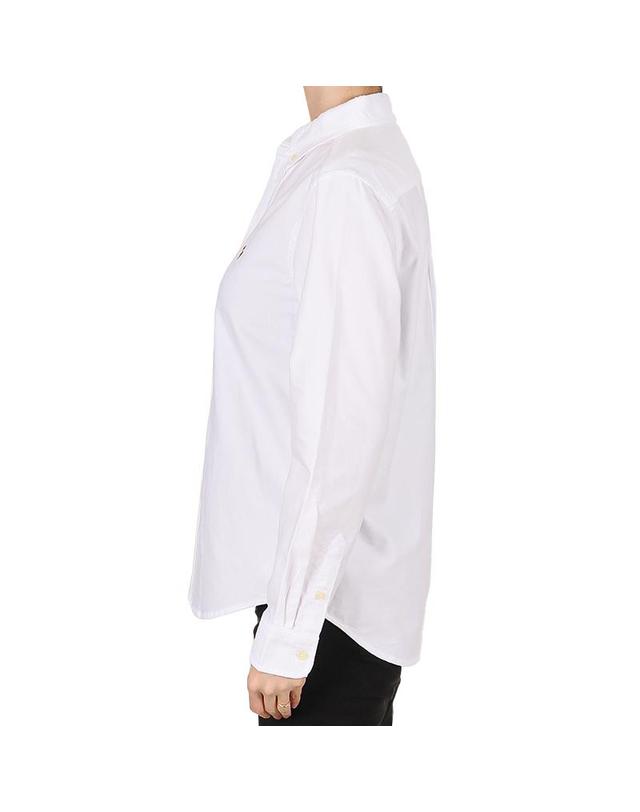 폴로 랄프로렌 폴로랄프로렌 26SS 멀티 포니 옥스포드 셔츠 화이트 성인사이즈 323677133 001 L-XL 착용컷