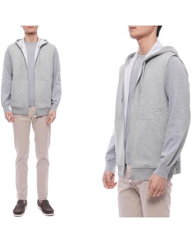 25SS 남성 면혼방 후드 집업 베스트 (MM8319079G C1252 25S)