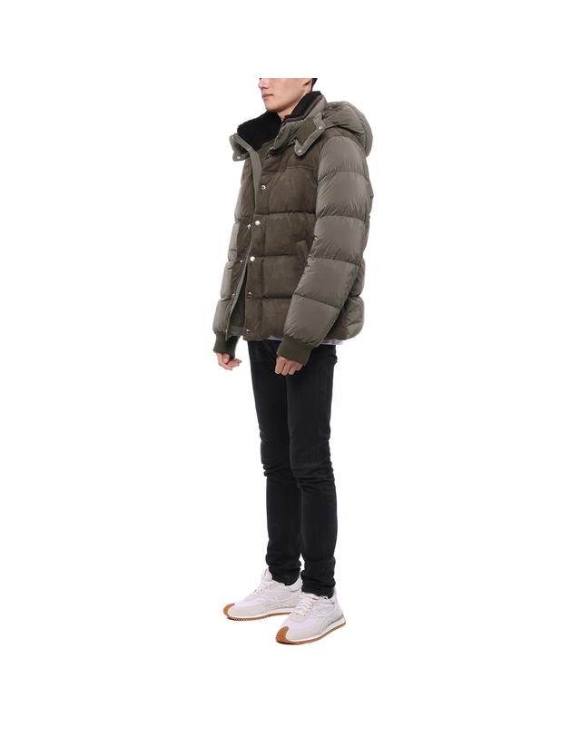 무어레르 23FW 남성 JAKE URO 패딩 (JAKE URO CACAO 23F) 착용컷