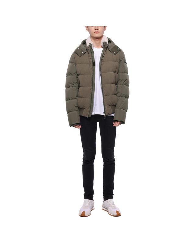 무어레르 23FW 남성 WRIGHT VT 패딩 (WRIGHT VT VISONE 23F) 착용컷
