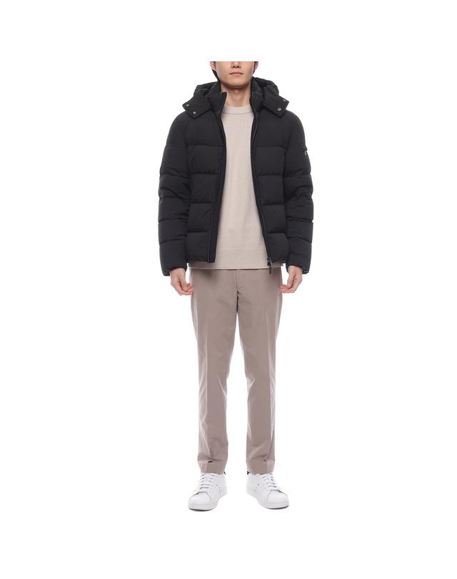 무어레르 24FW 남성 BRETT SKT 다운 패딩 (BRETT SKT NERO 24F) 착용컷