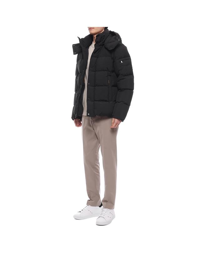 무어레르 24FW 남성 NADIR STP 다운 패딩 (NADIR STP NERO 24F) 착용컷