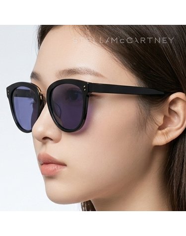 스텔라 매카트니 SC0048SK 004 공식수입 라운드 콤비 미러 명품선글라스