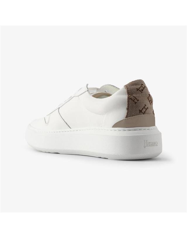 에르노 에르노 레더 여성 스니커즈 SH001DM SHOE6 1026 착용컷