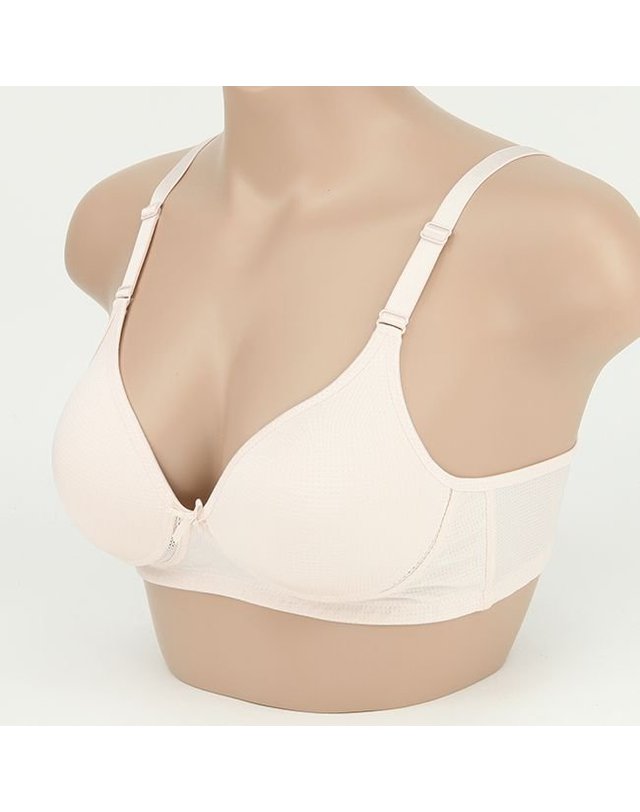 미코디 [갤러리아] [미코디] 5061 인견 B컵 끈조절 몰드 브라 착용컷