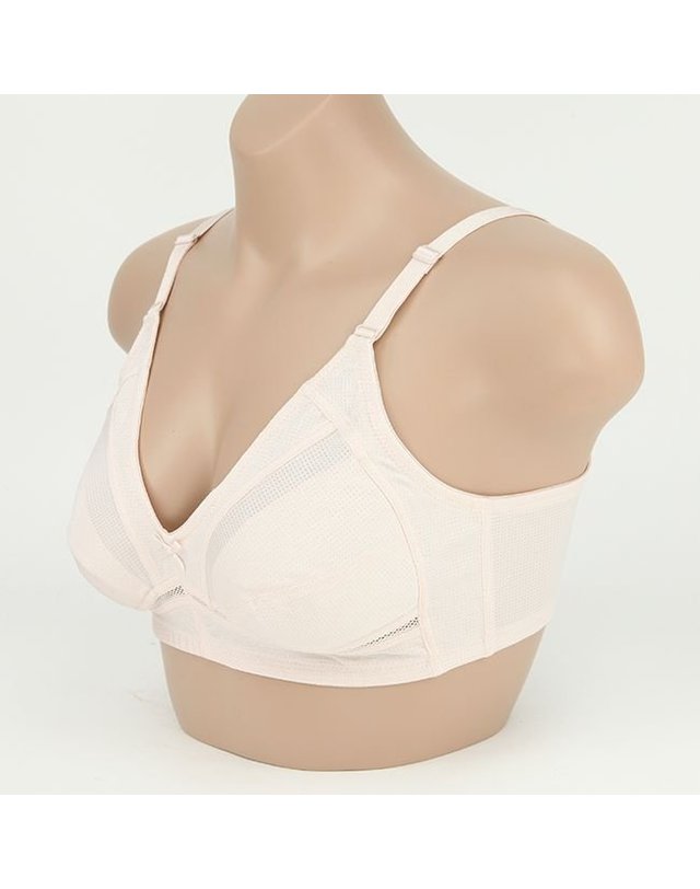 미코디 [갤러리아] 인견 브라 미코디 5062 끈조절 뽕없는 풍기인견 브래지어 착용컷