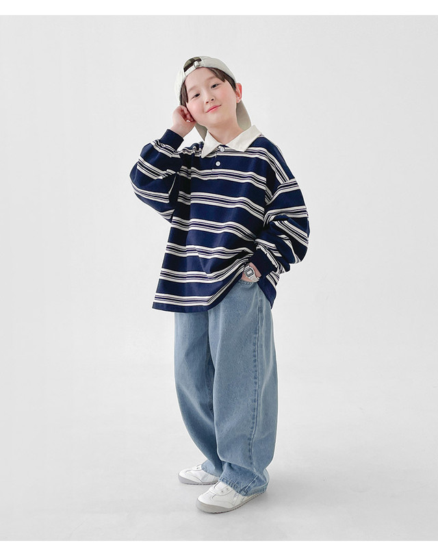 베리클로젯 햄부기 데님 팬츠 착용컷