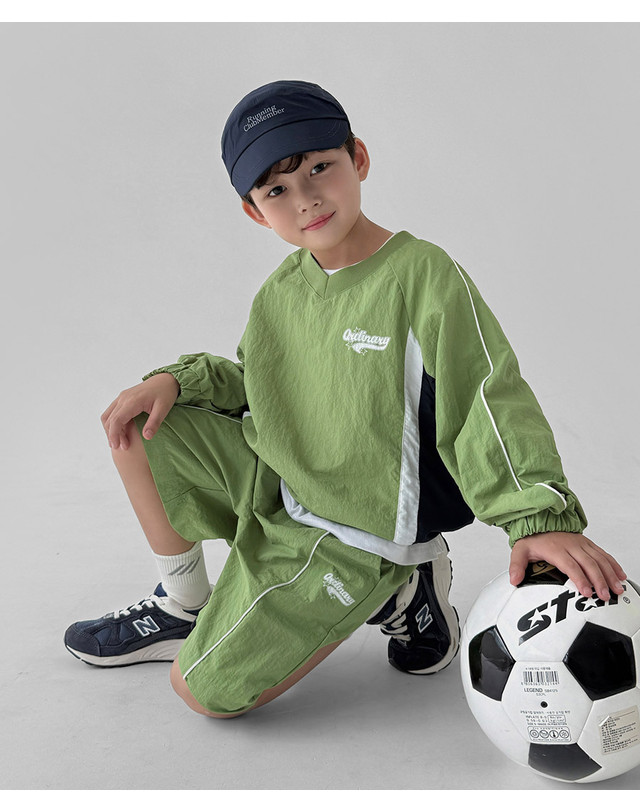 베리클로젯 오디너리 브이넥 상하세트 착용컷