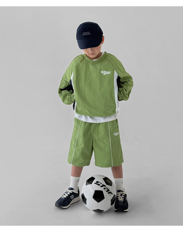 베리클로젯 오디너리 브이넥 상하세트 착용컷