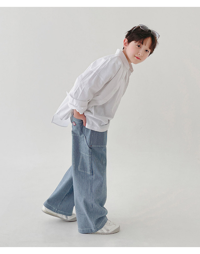 베리클로젯 클래식 ST 데님 팬츠 착용컷