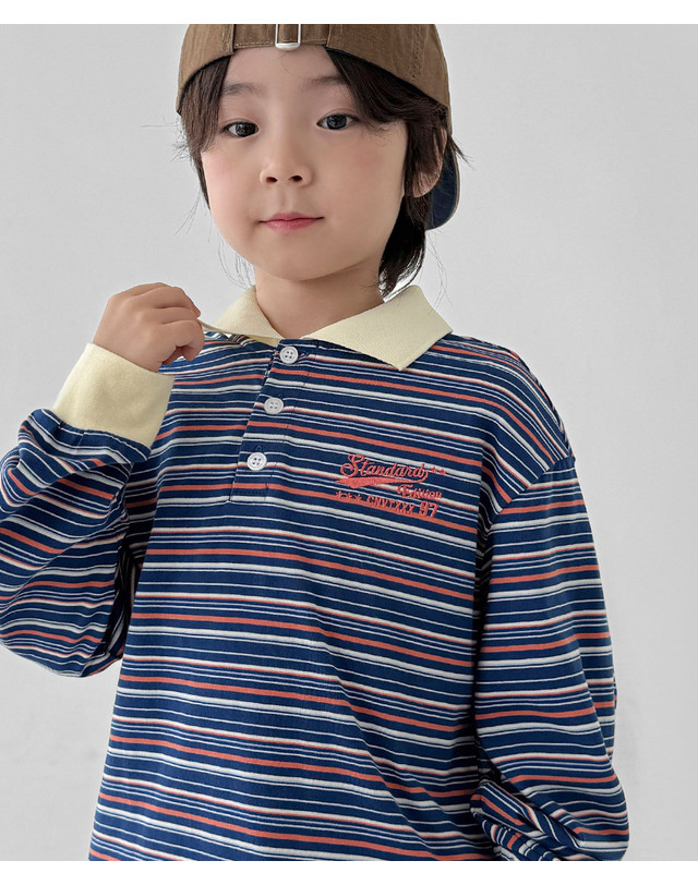 베리클로젯 파이넛 ST 카라 티셔츠 착용컷