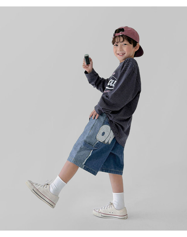 베리클로젯 버블 카펜더 데님 팬츠 착용컷