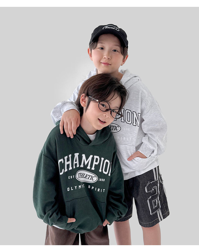 베리클로젯 챔피온 캠퍼스 후드티 착용컷