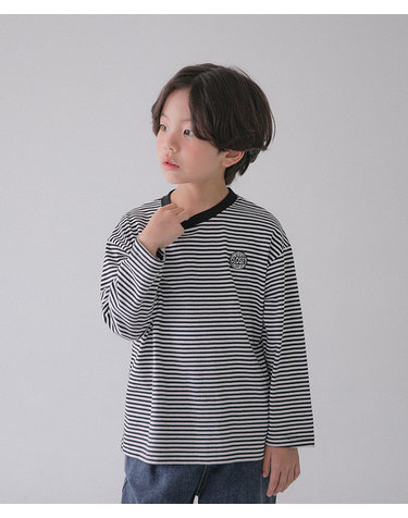 삐삐 스트라이프 티셔츠