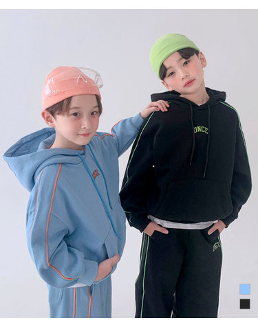[기모] 원스 트랙 후드