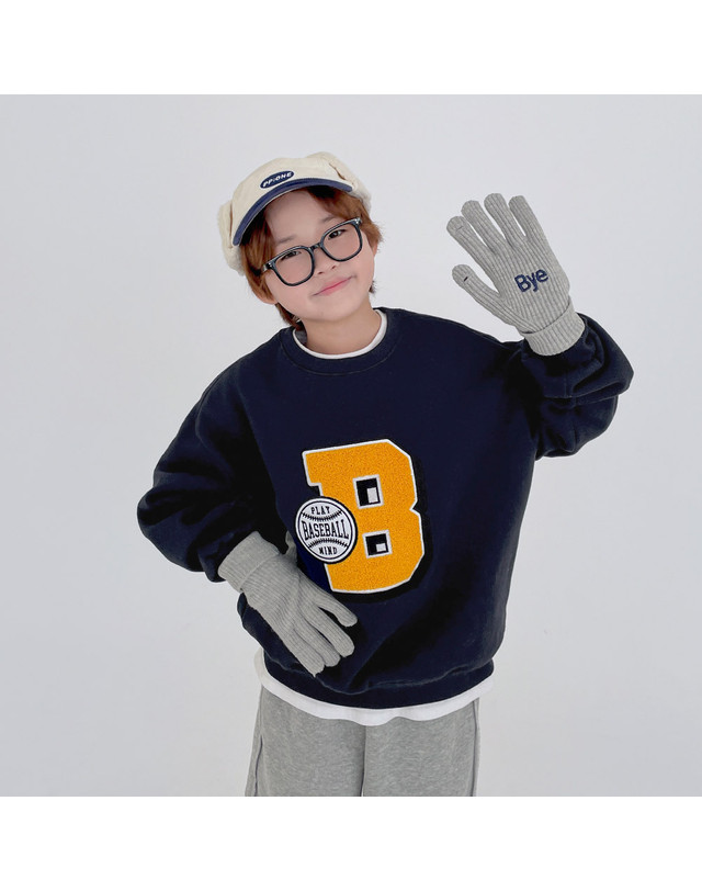 베리클로젯 [기모] 최강 야구 맨투맨 착용컷