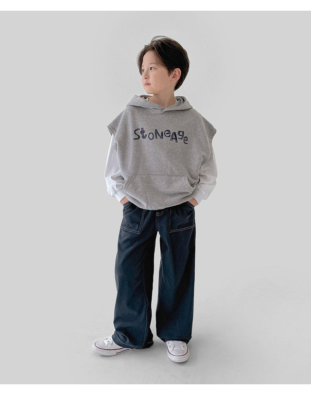 베리클로젯 바이오 카펜더 코튼 팬츠 착용컷