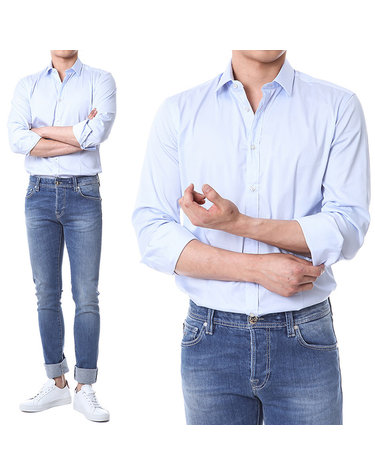 브라이언데일스 스트레치 플래킷 셔츠/BS85 ST7701 002