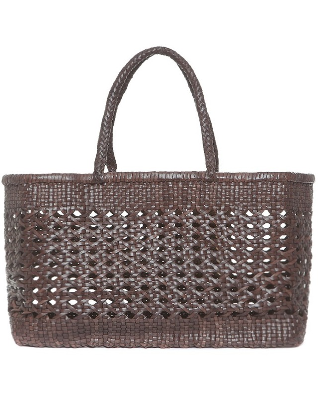 드래곤 디퓨전 드래곤디퓨전 캐니지맥스 위빙 숄더백/8833 DK BROWN 착용컷