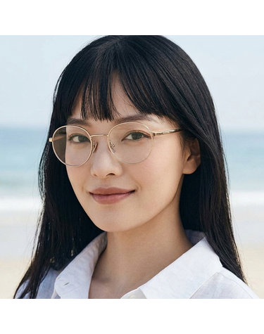 샤넬 안경테 CH2209 C395 50 명품 동글이 금테 여자 남자 패션