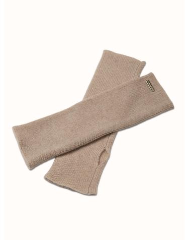 cashmere 100% | ribbed hand warmer - Oat