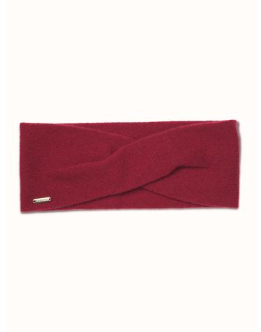 cashmere 100% | twist headband - Red