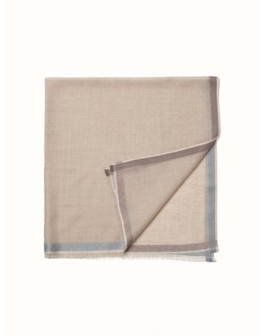 cashmere 100%  |  lanugo linea scarf - Beige