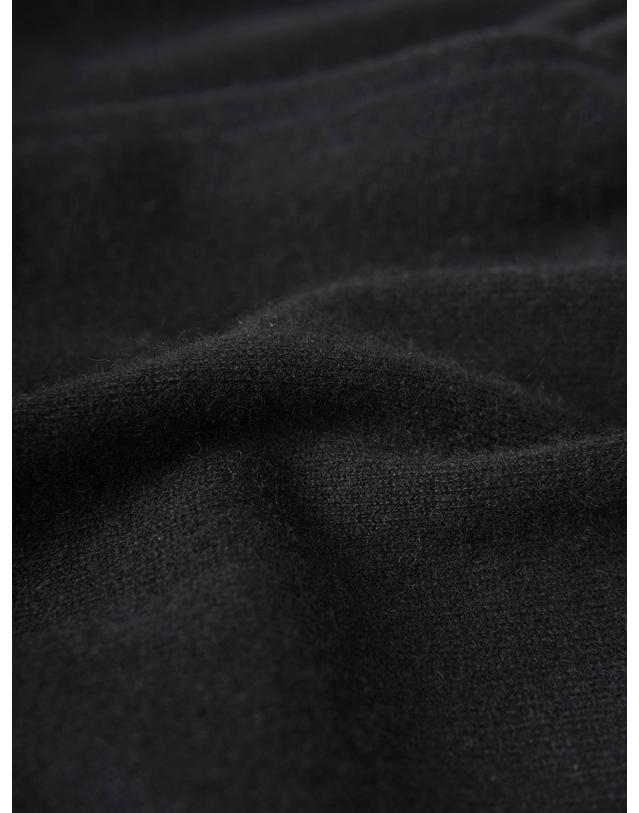 테라누고 cashmere 100% | lounge knit pants - Black 블랙 착용컷
