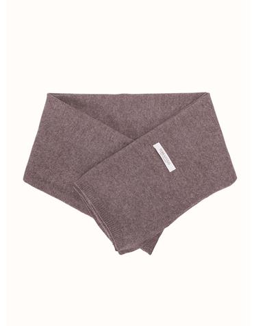 cashmere 100% | origin knit muffler - Brown