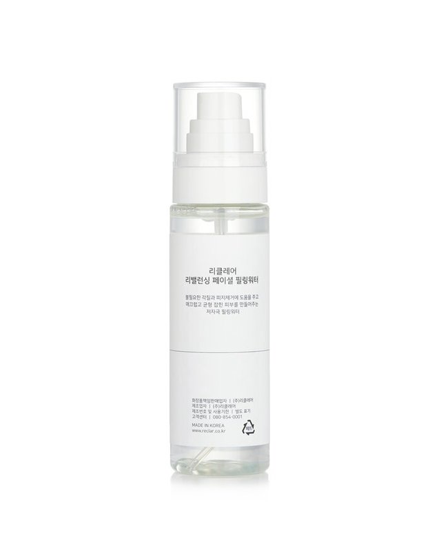 리클레어 리클레어 리 밸런싱 페이셜 필링 워터 100ml 착용컷