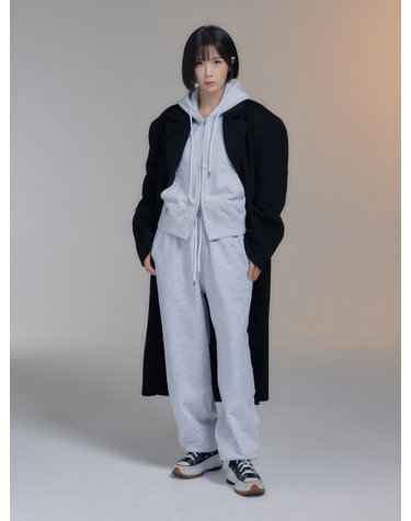 HANDMADE CASHMERE COAT (BLACK)