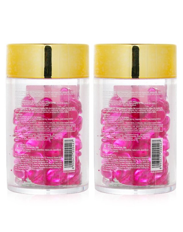 엘립스 엘립스 헤어 오일 헤어 트리트먼트 듀오 2x50capsules 착용컷