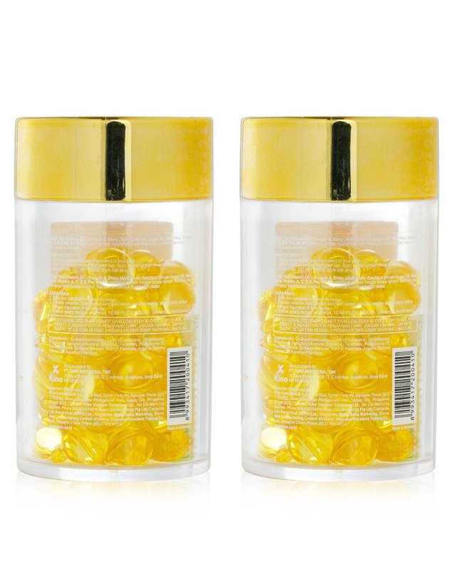 엘립스 엘립스 헤어 오일 스무스샤이니 듀오 세트 2x50capsules 착용컷
