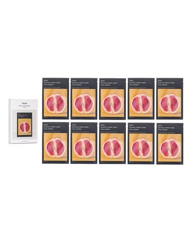아비브 구미 시트 마스크 비타 스티커 구미 시트 마스크 27ml x10pcs