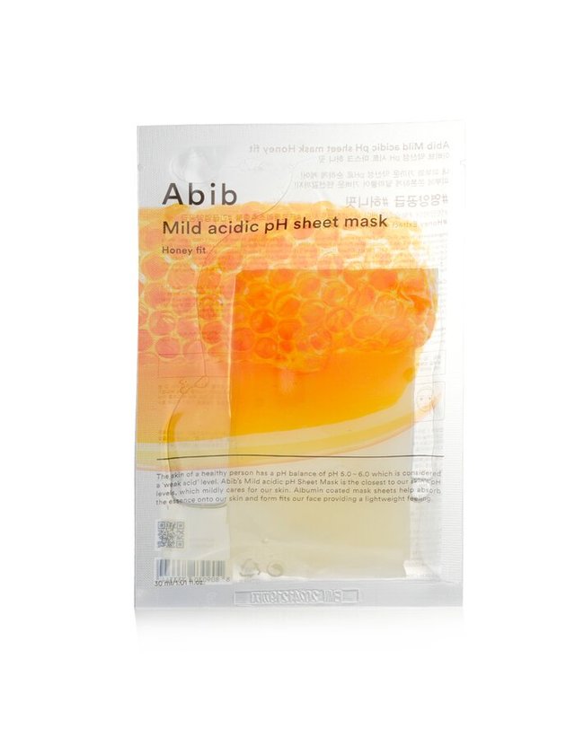 아비브 아비브 약산성 PH 시트 마스크 약산성 PH 시트마스크 허니핏 30mlx10pcs 착용컷
