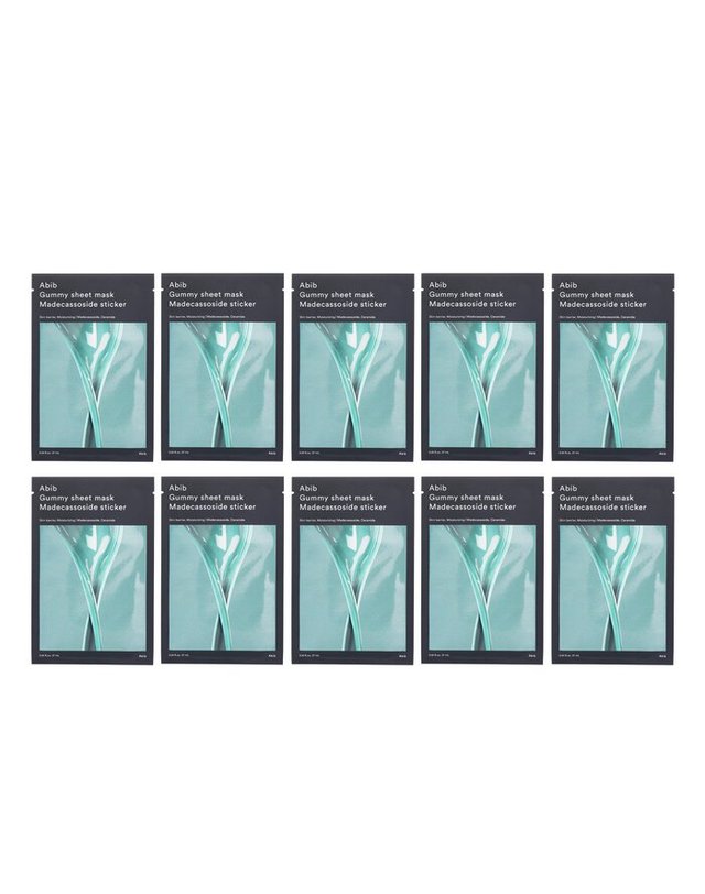 아비브 아비브 구미 시트 마스크 구미 시트 마스크 마데카소사이드 스티커 27ml x 10pcs 착용컷