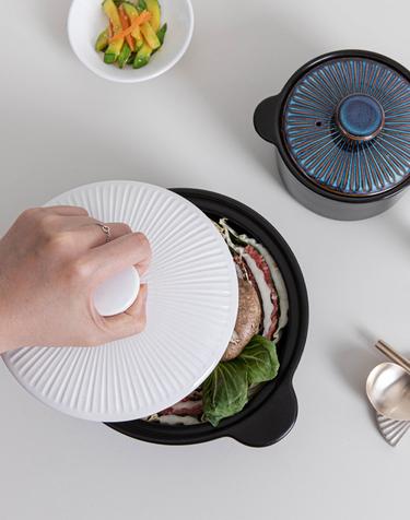 한국도자기리빙 리한 클램팟 세제흡수없는 무균열 내열뚝배기 (4size)(2color)