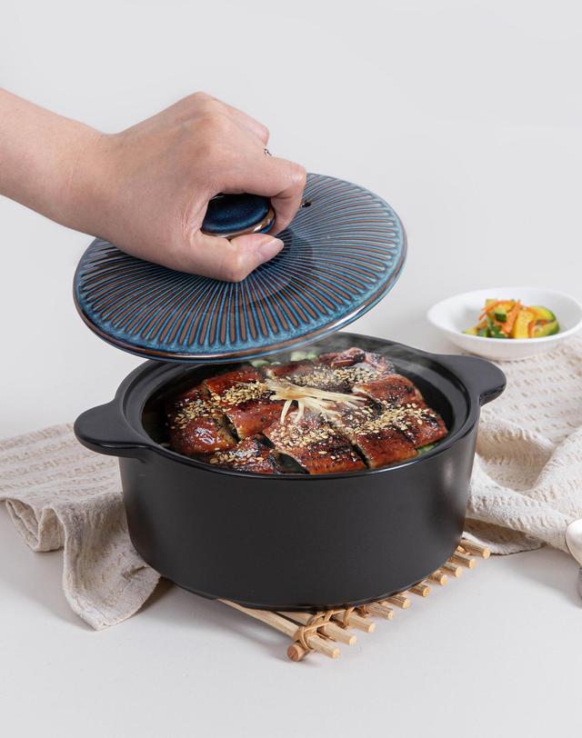 리한 한국도자기리빙 리한 클램팟 세제흡수없는 무균열 내열뚝배기 (4size)(2color) 착용컷