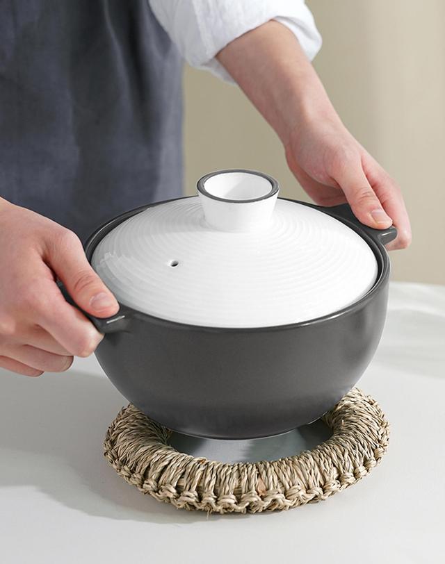 리한 한국도자기리빙 리한 아름팟 세제흡수없는 무균열 내열뚝배기 (3size)(2color) 착용컷