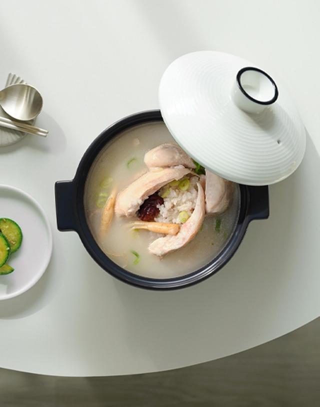 리한 한국도자기리빙 리한 아름팟 세제흡수없는 무균열 내열뚝배기 (3size)(2color) 착용컷