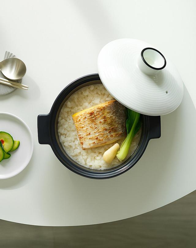 리한 한국도자기리빙 리한 아름팟 세제흡수없는 무균열 내열뚝배기 (3size)(2color) 착용컷