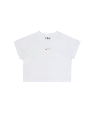 [아페쎄] 여성 APCx아식스 CLOUD 클라우드 반팔 티셔츠(COEAV F26454 AAB WHITE)