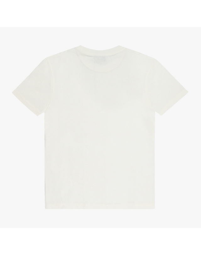 아페쎄 [아페쎄] 남녀공용 루 마담 반팔 티셔츠(COHBU M26388 ALI BLANC BLEU CIEL) 착용컷