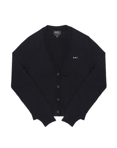 [아페쎄] 여성 JOSEPHINE 조세핀 크레이프 가디건(COEZJ F22316 IAK DARK NAVY)