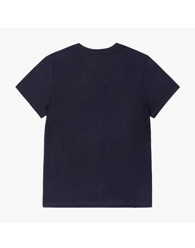 아페쎄 [아페쎄] 남녀공용 Platine 플라틴 반팔 티셔츠(COBQX M26485 IAK DARK NAVY) 착용컷