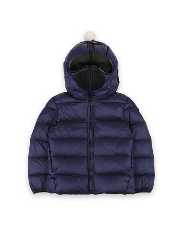 AI라이더스 키즈 나일론 고글 후드 숏패딩 자켓(인피니티블루) JK 794B T KJ5 234
