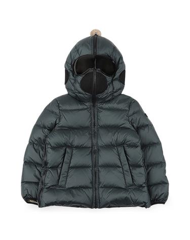 AI라이더스 키즈 립스탑 고글 후드 숏패딩 자켓(딥셔우드) JG 540B T KJ6 347
