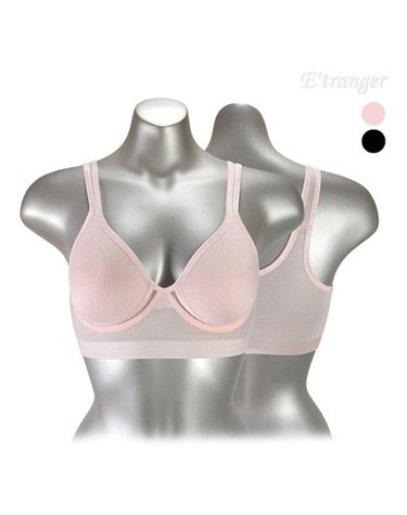 [갤러리아] [에뜨랑제] BR 6014 매쉬 노와이어 몰드 스포츠 브라탑