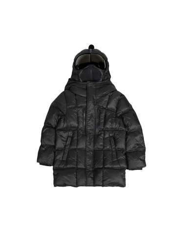 키즈 블랙고글 후드 패딩자켓 블랙 CK 720R T KJ4 90BK